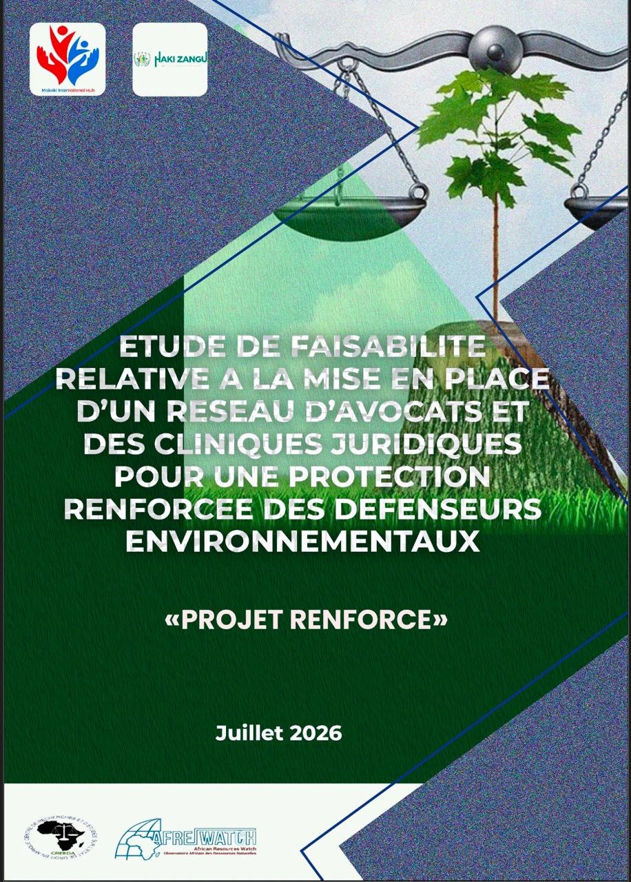 Couverture de l’étude de faisabilité RENFORCE
